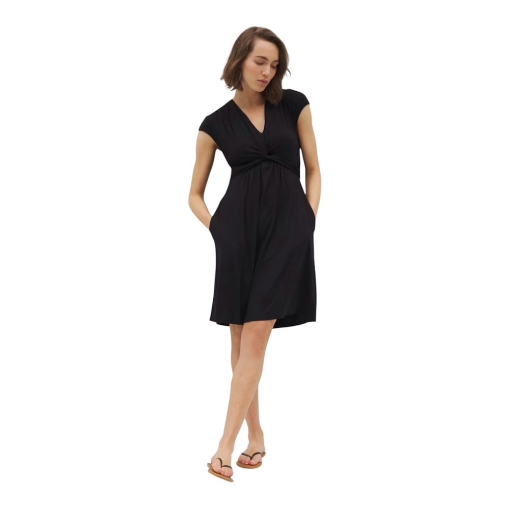 SOMA SOFT JERSEY Twist Short Bra Dress Size Small